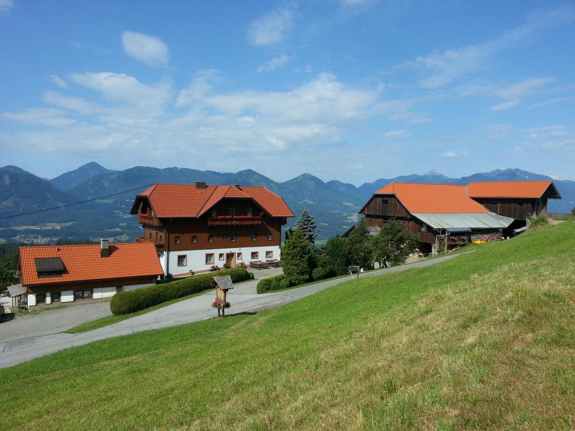 Pension Bauernhof Baumgartner Stanahof Fresach Exterior photo